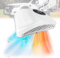 Air Conditioner Electric Parking Rooftop RV Air Conditioner， Heat and Cool Fit Truck Motorhome Trailer, Scroll Compressor Campers, Trucks (24V Heating Cooling)