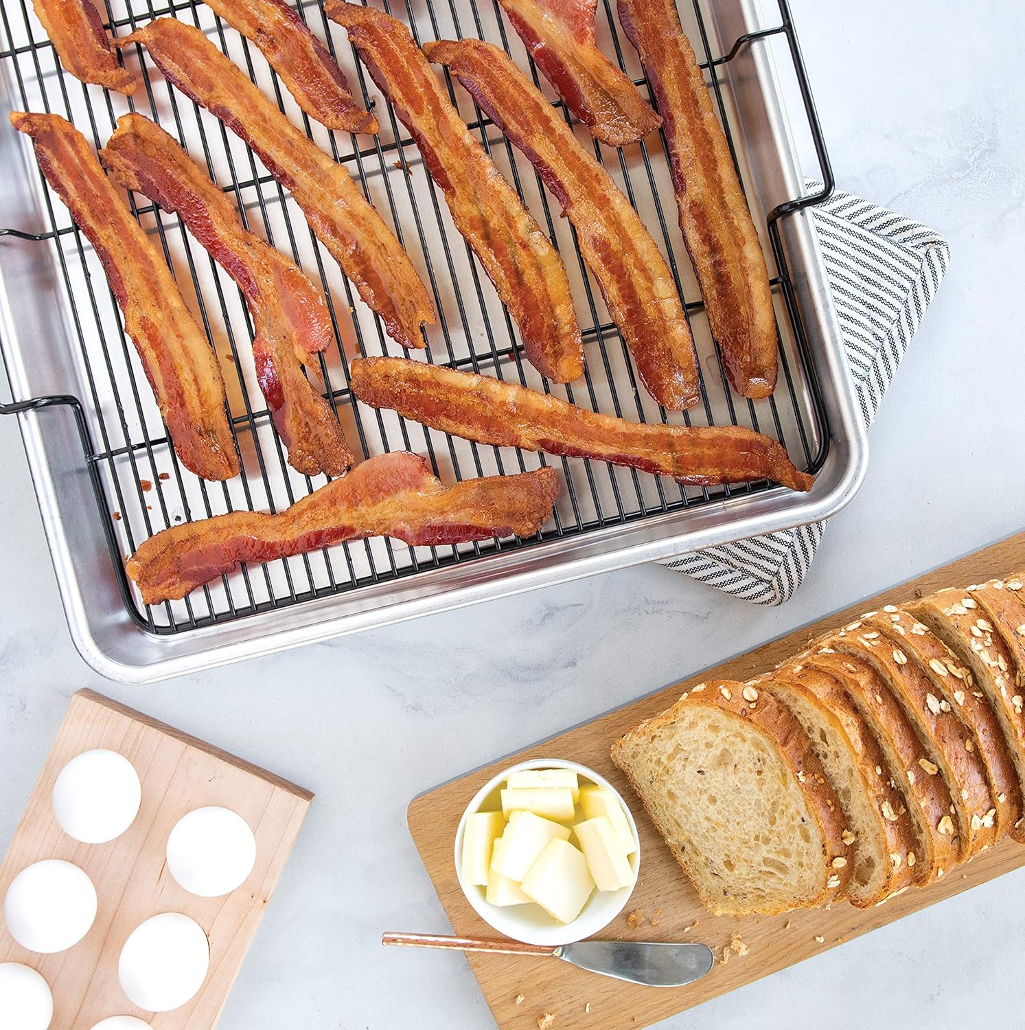 Nordic Ware Extra Large Oven Crisping Baking Tray with Rack E60851