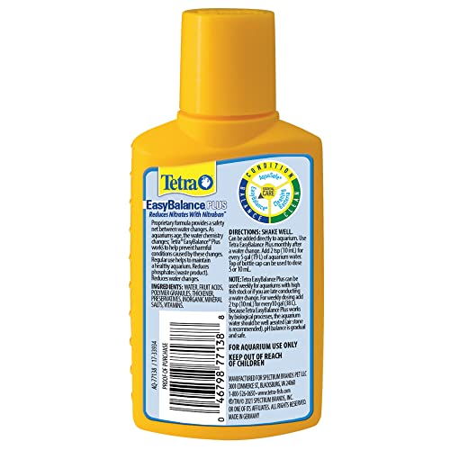 Tetra EasyBalance Plus Weekly Freshwater Aquarium Water Conditioner Q4439