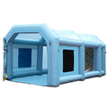Happybuy Inflatable Paint Booth, Inflatable Spray Booth with Filter System Portable, Car Paint Booth for Car Parking Tent Workstation