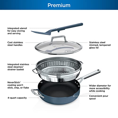 Ninja Foodi NeverStick PossiblePan Premium Set, 4-Quart W180416