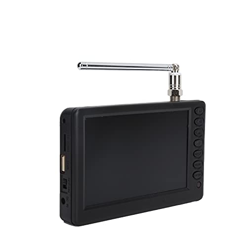Yoidesu 5 inch Portable TV, ATSC HD TFT LED Pocket Digital Television with Remote Control H41862