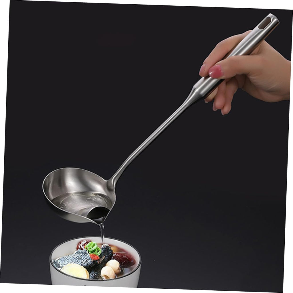 Stainless Steel Oil Separator Spoon with Fine Mesh T627992