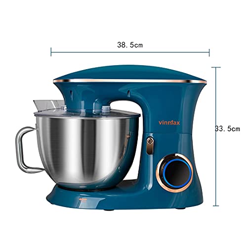 Vinmax Stand Mixer 8.5QT Stainless Steel Bowl, 6-Speed Tilt-Head L945