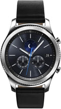 Samsung Gear S3 Classic Smartwatch 4GB SM-R770 with Leather Band (Silver) Tizen OS - International Version with No Warranty