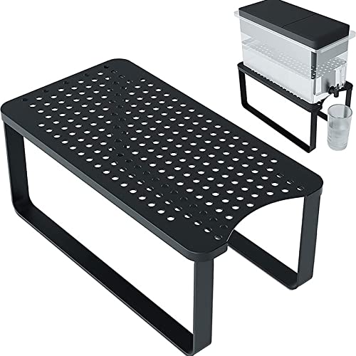 KWQBHW Water Dispenser Stand for Countertop Metal Beverage Drink Dispenser Stand for Beverage Dispenser with Spigot Water Filter Pitcher Stand