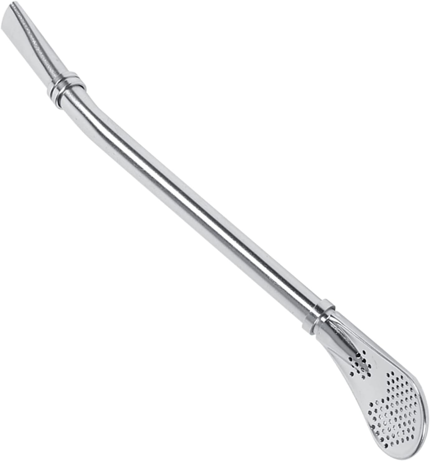 Dependable Bombilla Filtered Spoon Drinking Straw N19811