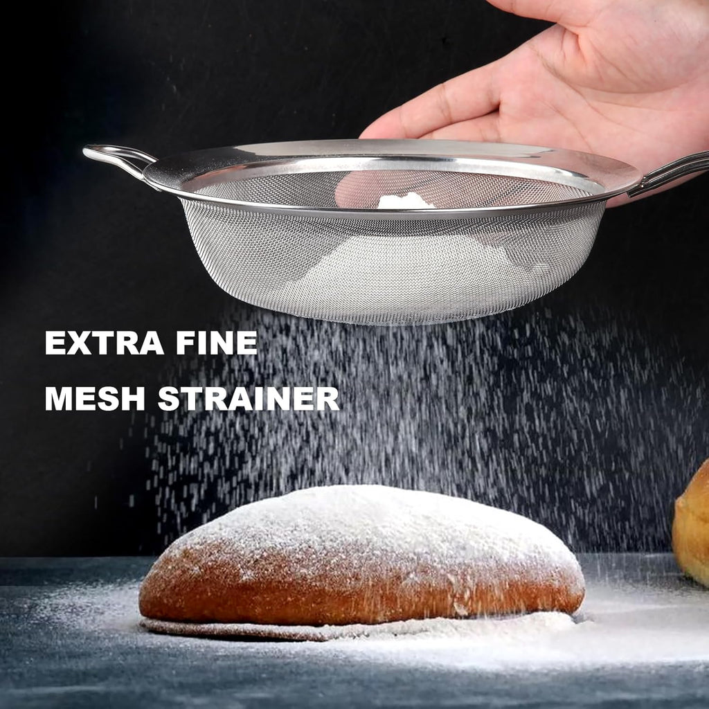 Stainless Steel Fine Mesh Food Strainer Colander P7705