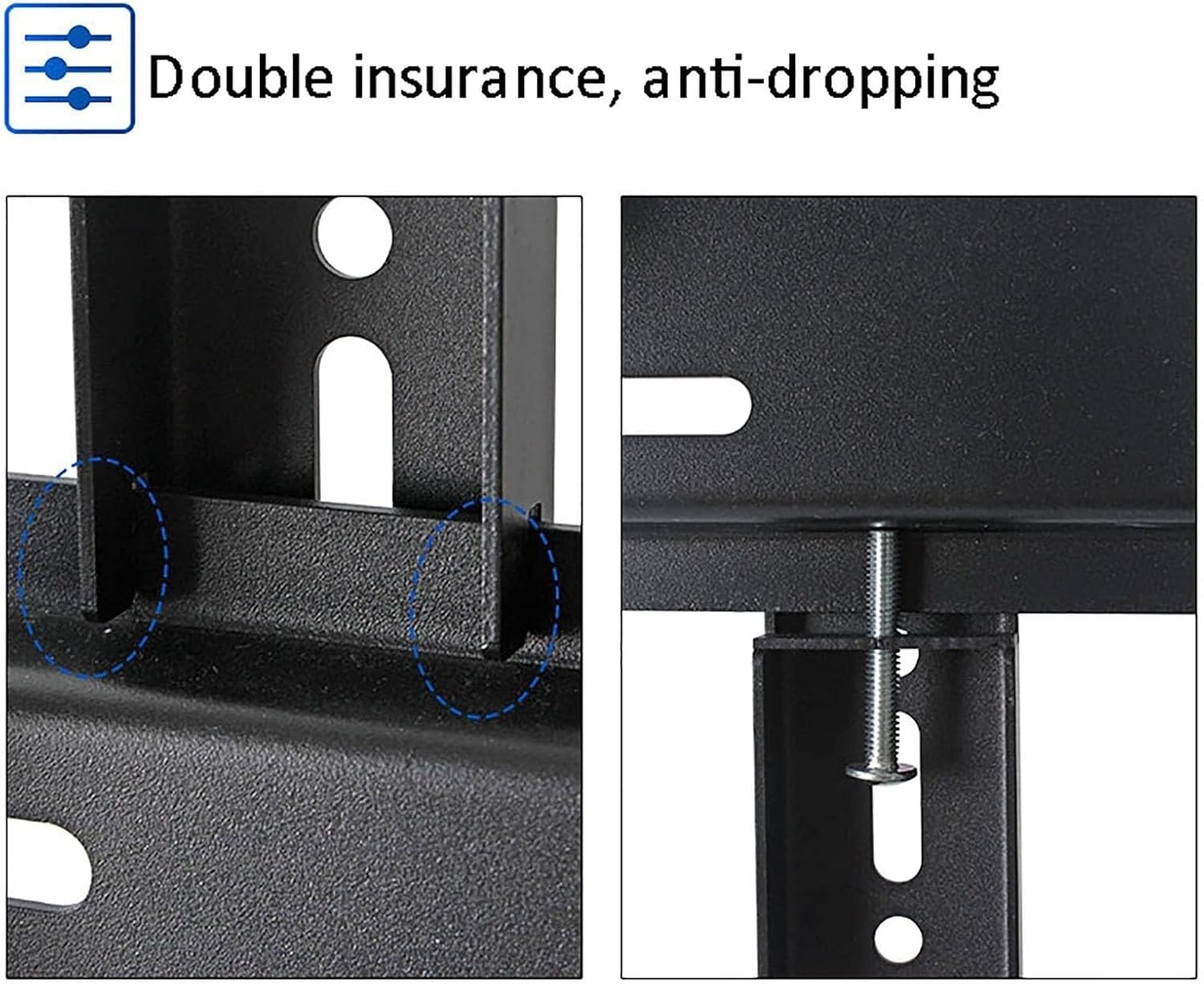 Electric TV Lift Mount for 60-100 Inch TVs, Adjustable Height Ceiling Bracket F57345