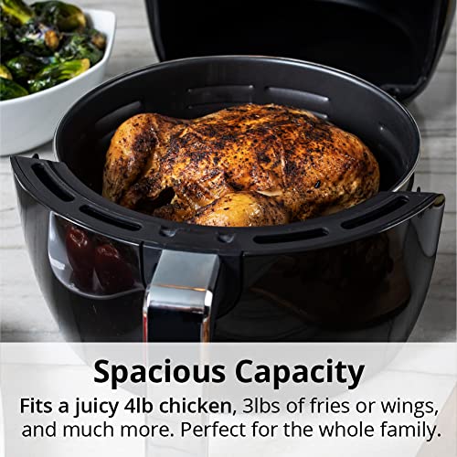 Aria 5 Qt. Ceramic Air Fryer with Recipe Book P511794