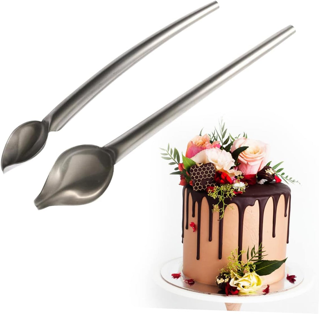 DECHOUS 4 Pcs Stainless Steel Chocolate Spoons for Baking Z840444