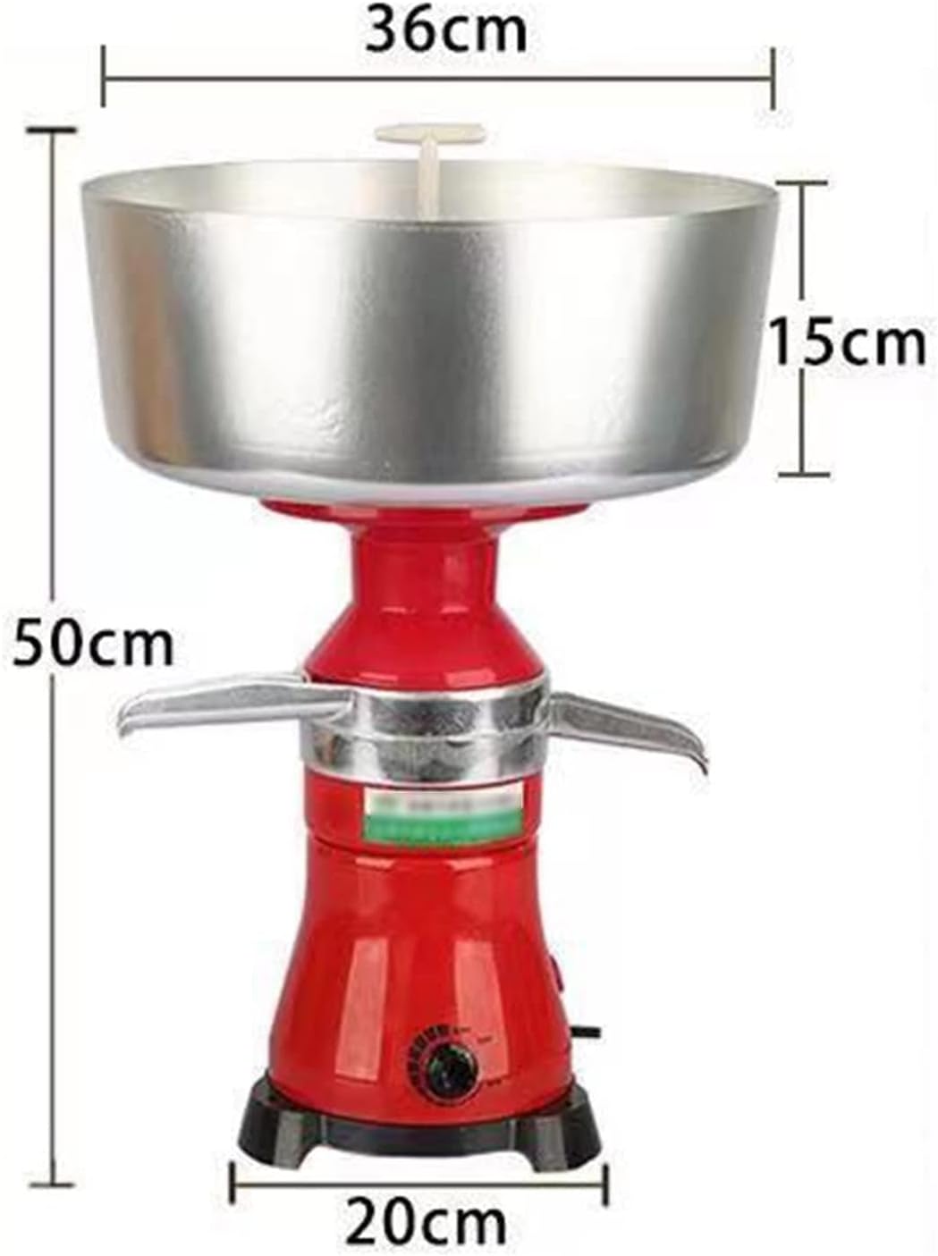 Electric Cream Separator Stainless Steel 50L/H for Cow and Goat Milk N55783