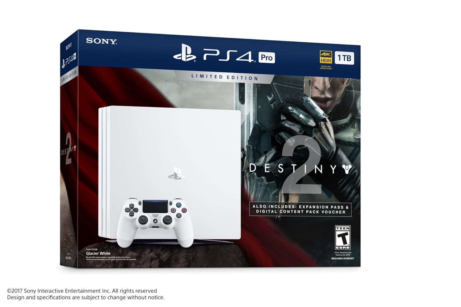 PlayStation 4 Pro 1TB Destiny 2 Limited Edition Console X29684