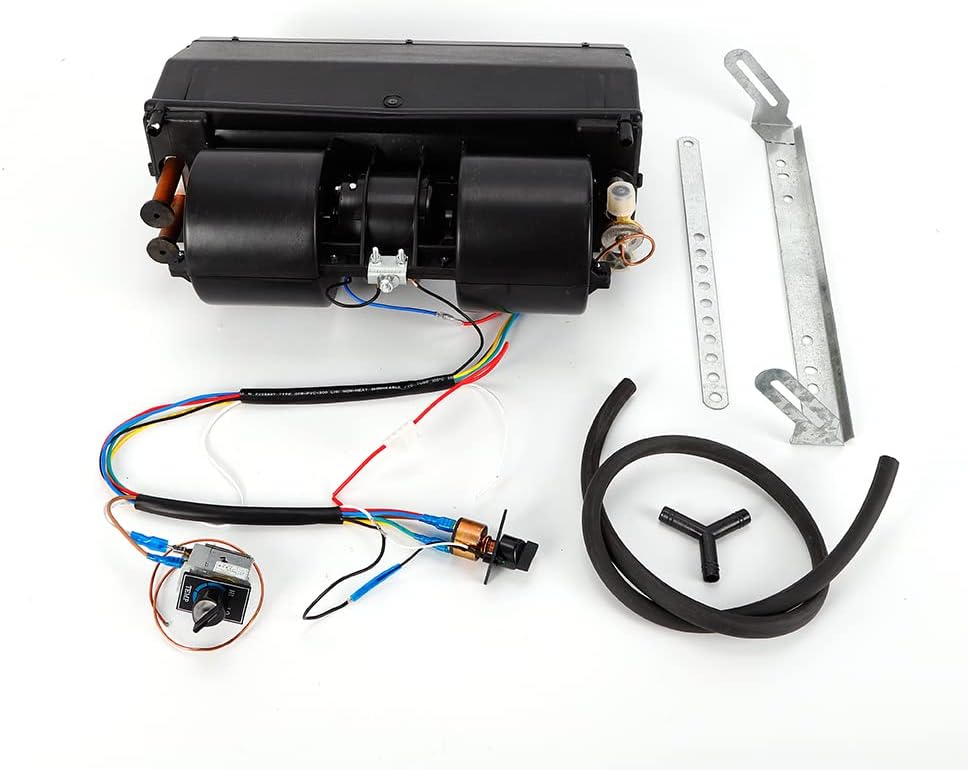 Universal Under Dash AC Evaporator Cooler & Heater Kit 12V 600 CFM N983338