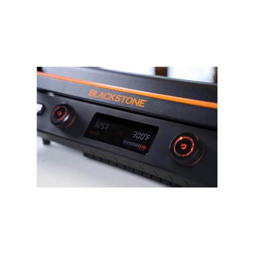 Blackstone 22-Inch Electric Griddle with Ceramic Titanium Coating and Glass Hood M355