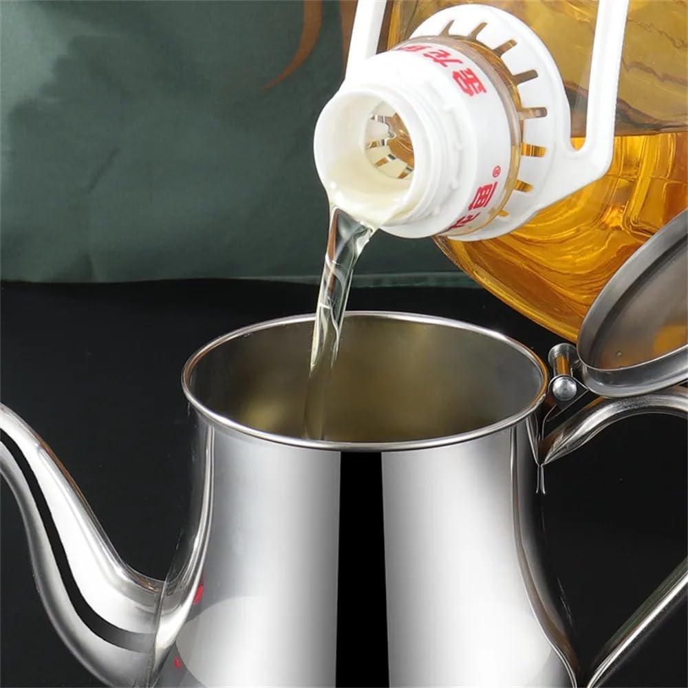 24oz 304 Stainless Steel Oil Filter Cup with Mesh Strainer S48080
