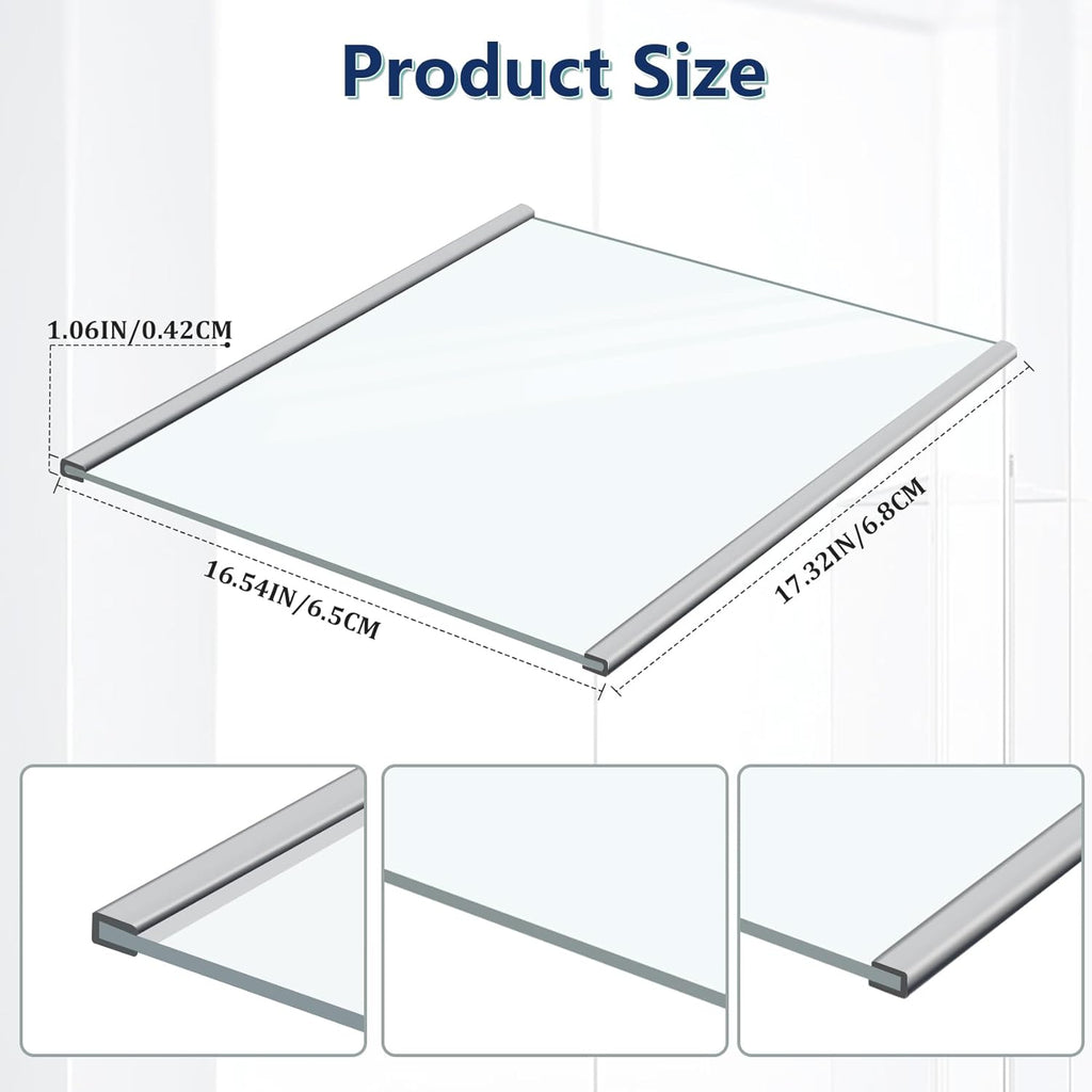 W11188040 Refrigerator Glass Shelf Replacement for Whirlpool, IKEA, Maytag G559214