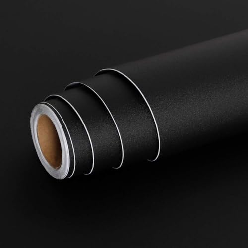 Livelynine Black Peel and Stick Wallpaper U957