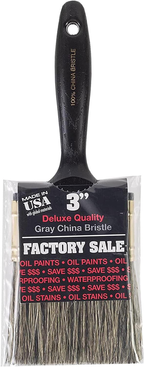 Replacement for fits Wooster Genuine 3"" Factory Sale Synthetic China Bristle Paintbrush Z1101-3