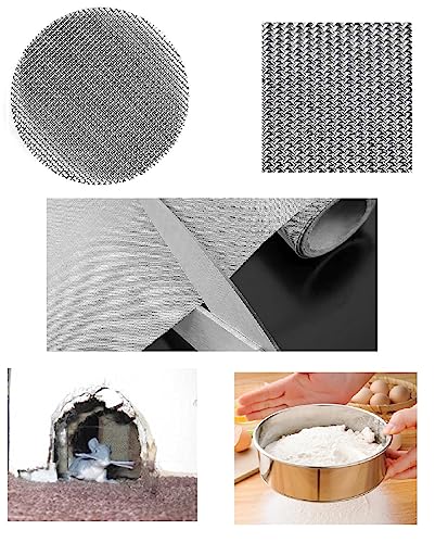 WWZMDiB 304 Stainless Steel Woven Wire Mesh 12x40 inches X3051