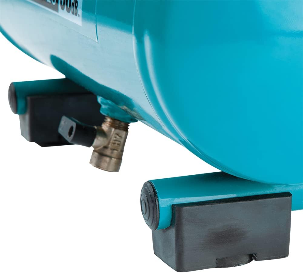 Makita MAC100Q Quiet Series 1/2 HP 1 Gallon Oil-Free Electric Air Compressor N634206