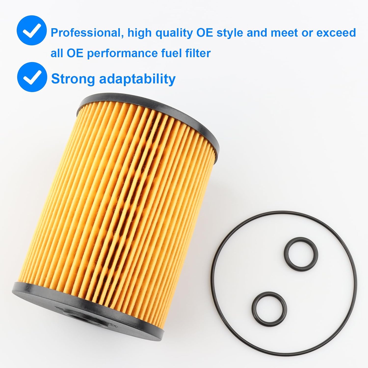 Fuel Filter Kit Compatible with Mini Cooper R55 R56 R57 R58 2007-2015 V37370