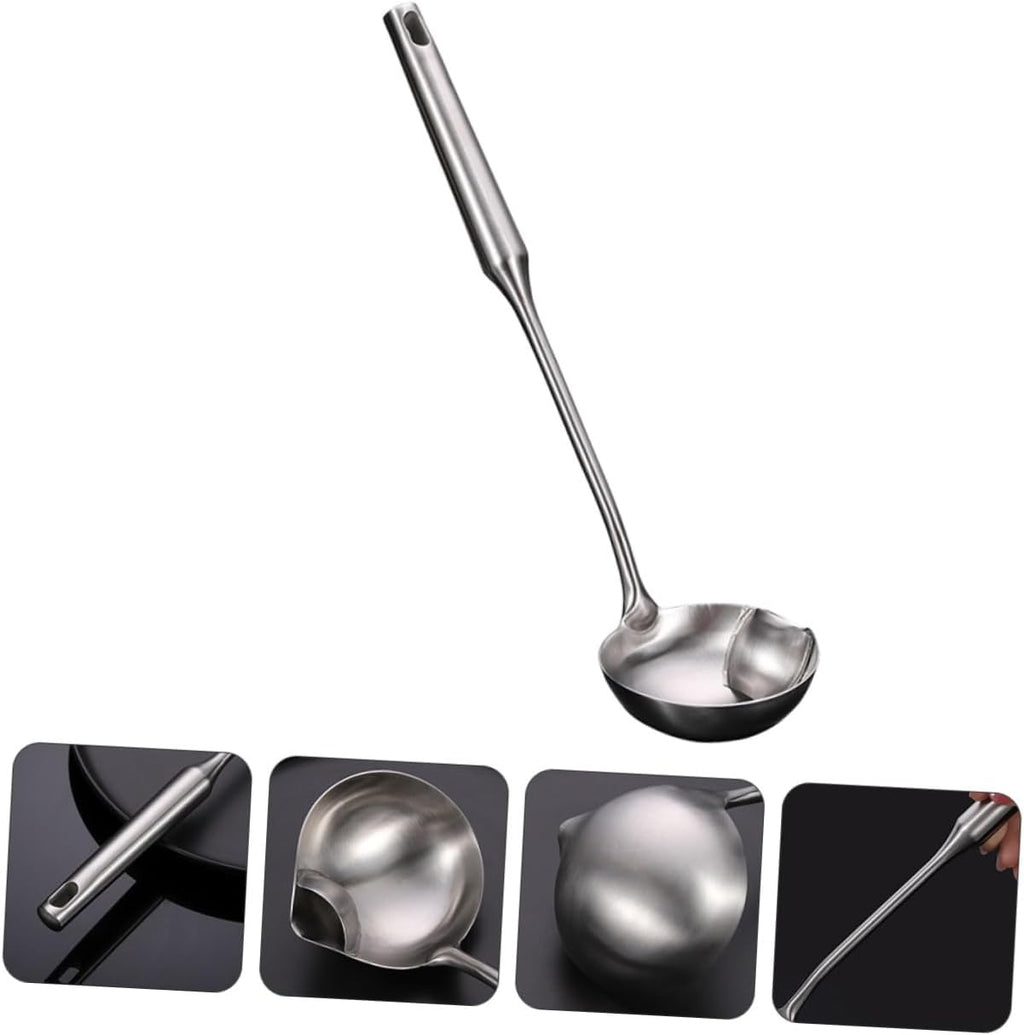 Stainless Steel Oil Separator Spoon with Fine Mesh T627992