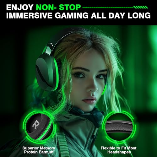 WolfLawS X3 Wireless Gaming Headset for Xbox, PS5, PC, Switch Y986030