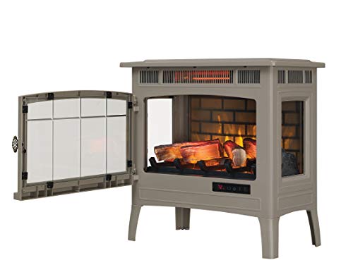Duraflame Electric Infrared Quartz Fireplace Stove with 3D Flame Effect A276069