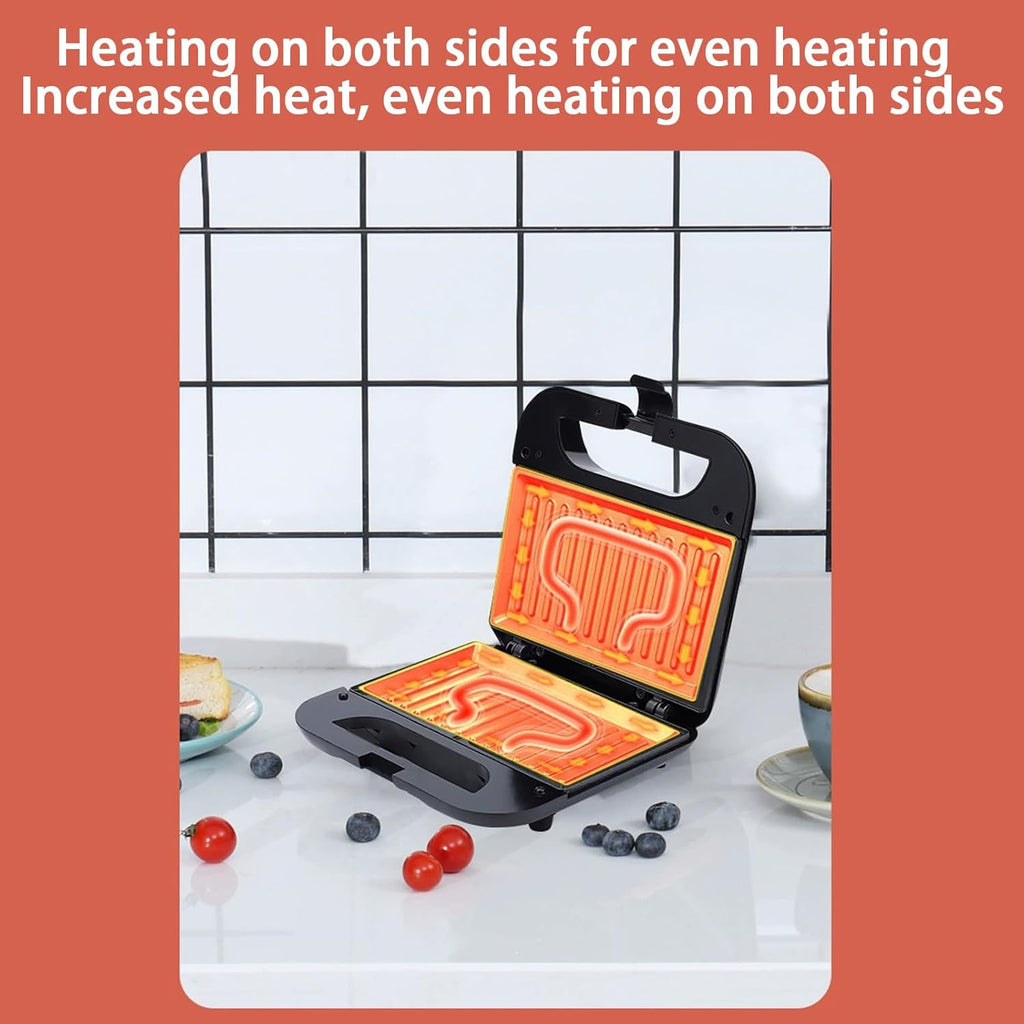 Waffle Maker with Removable Non-Stick Tray, 3-in-1 Belgian, 750W B11139