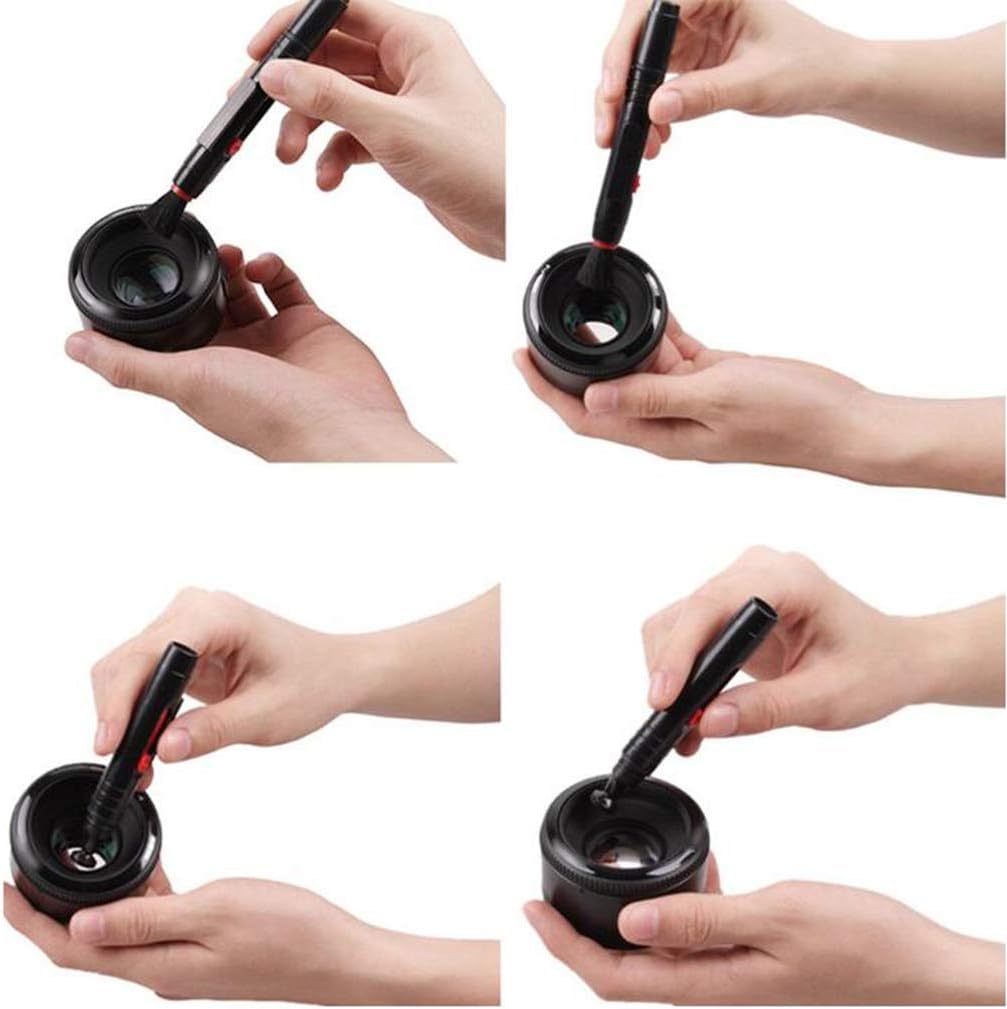 Camera Cleaning Kit with Air Blower Pump and Lens Cleaner Pen for DSLR Lenses E537