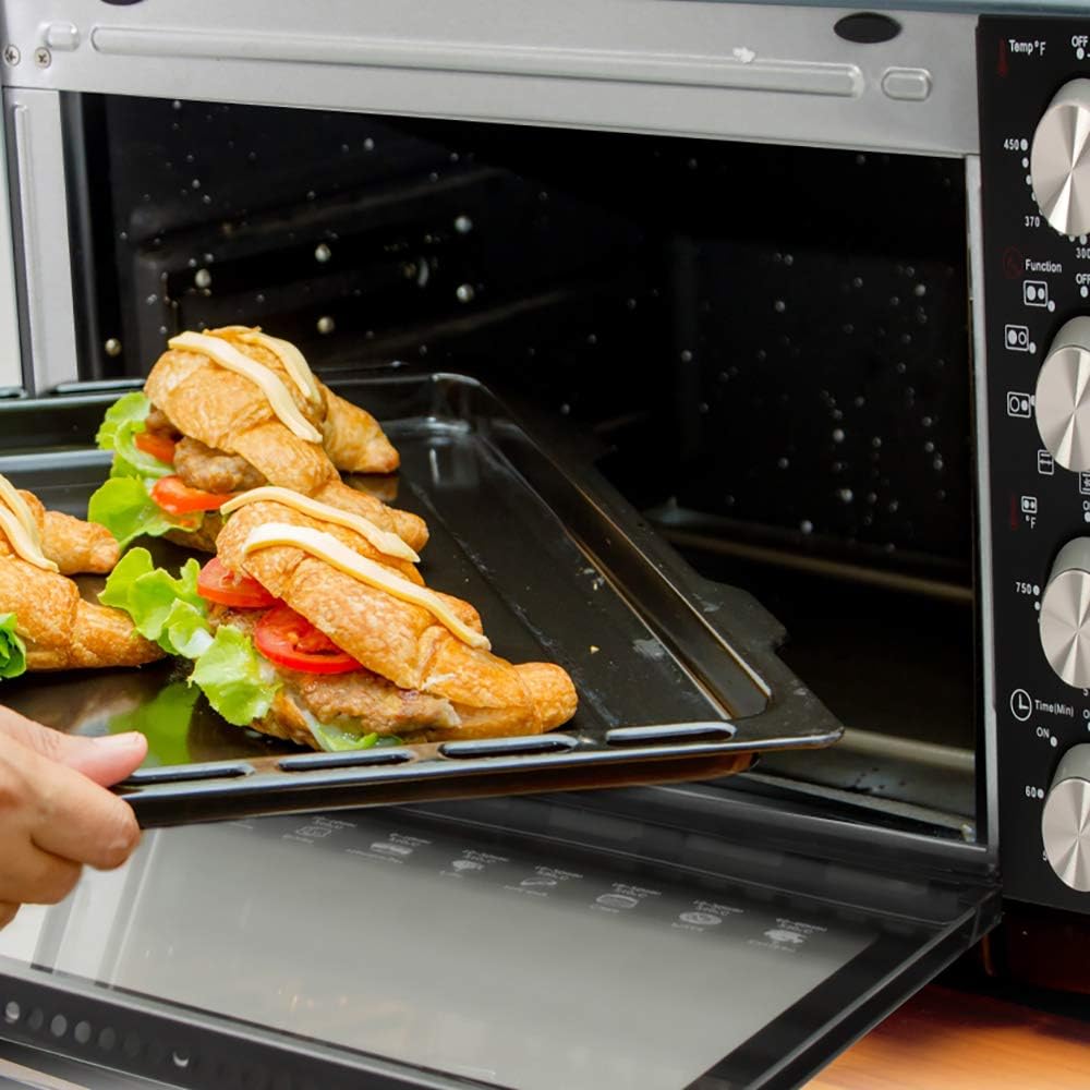 NutriChef 30 Quart Convection Oven with Rotisserie and Grill L885