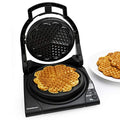 Chef’sChoice Toscano Nonstick Features Baking Indicator Light Consistent Even Heat Press Delicious Pizzelles in Seconds