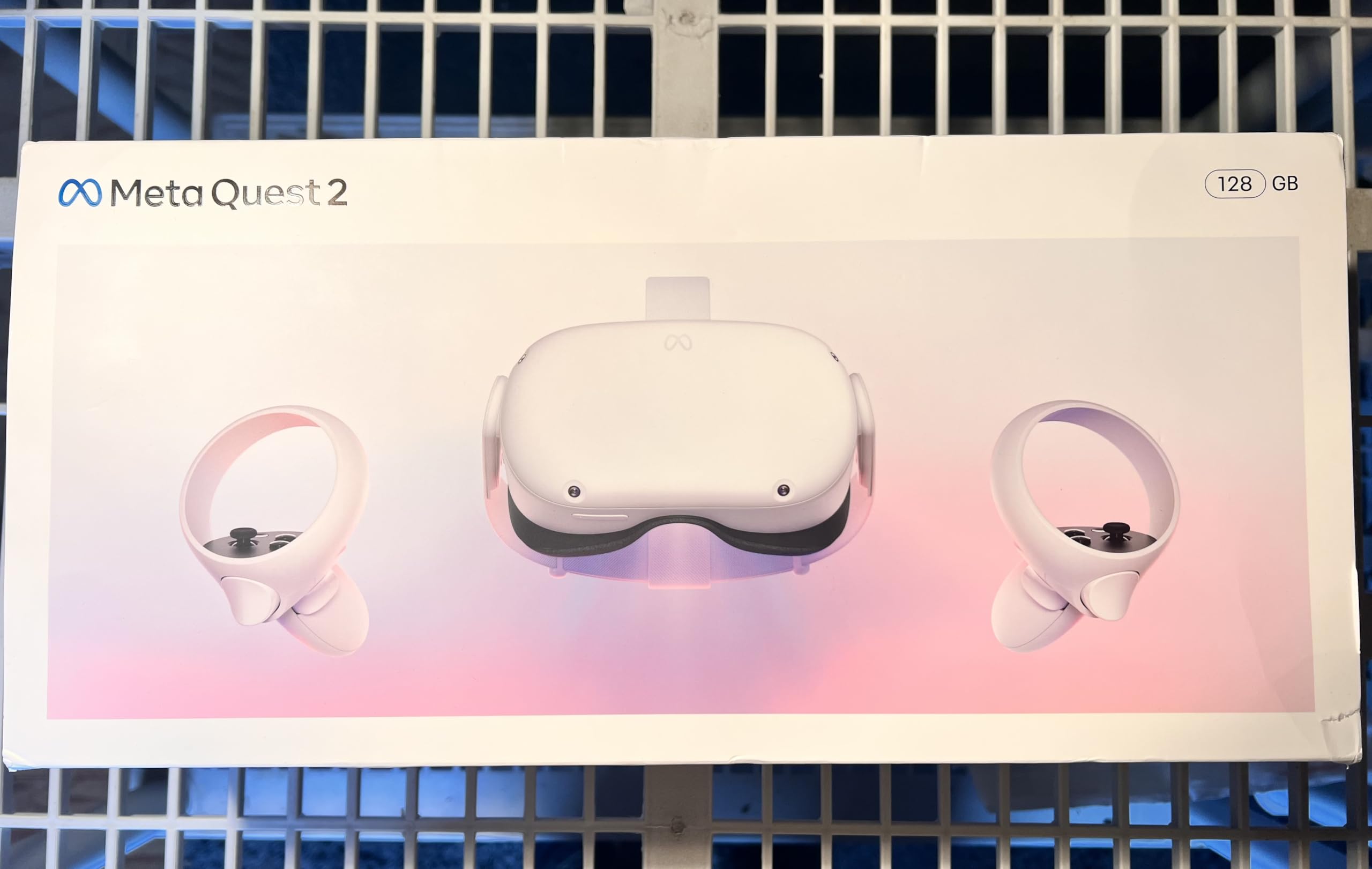 Meta Quest 2 128GB - Headset Only (No Controllers Included), White (Renewed)