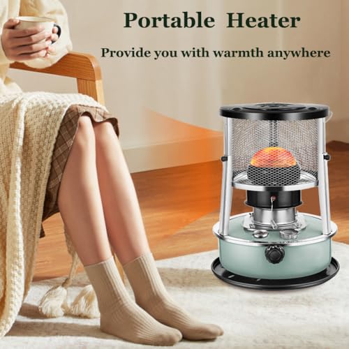 2 in 1 Portable Kerosene Heater & Stove for Camping and Outdoor Use I699757