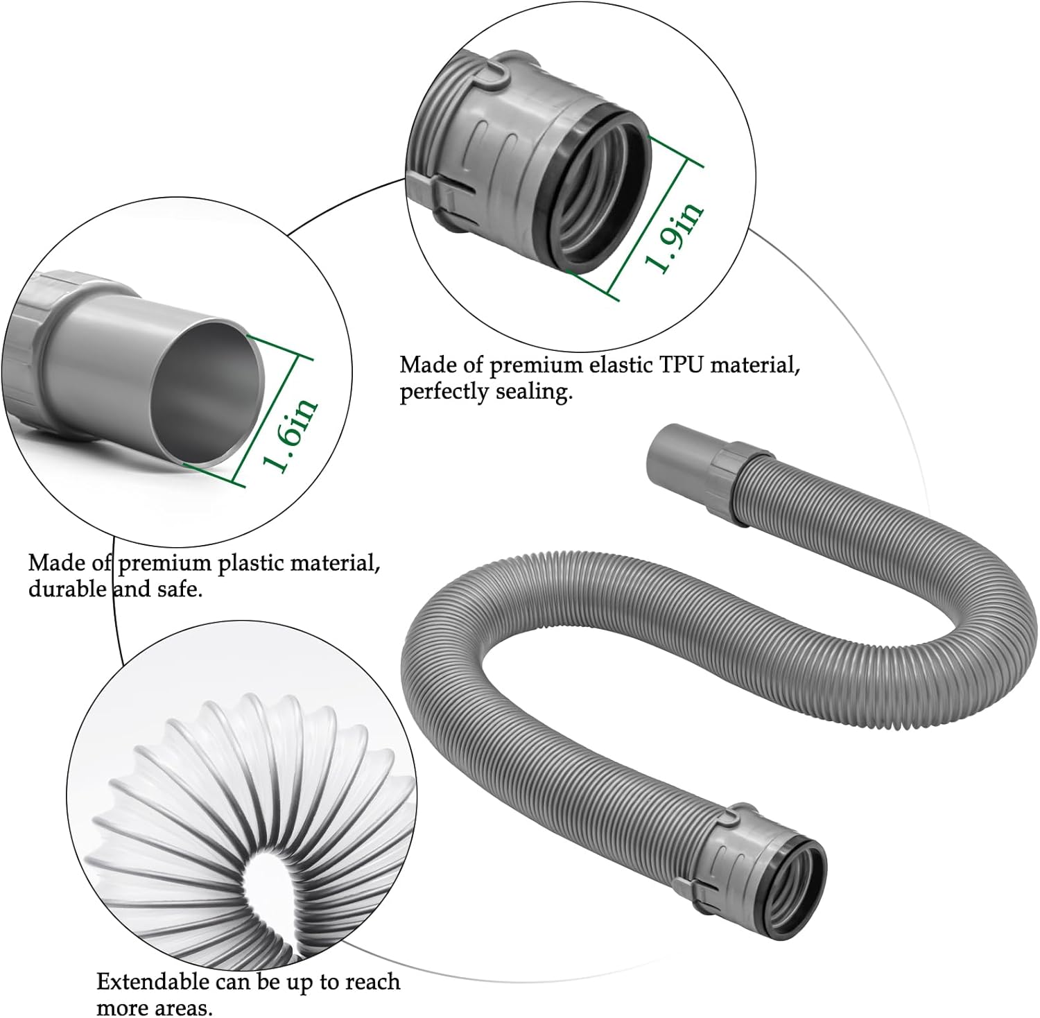 Shark Navigator Vacuum Hose Replacement Part No.1114FC B94153