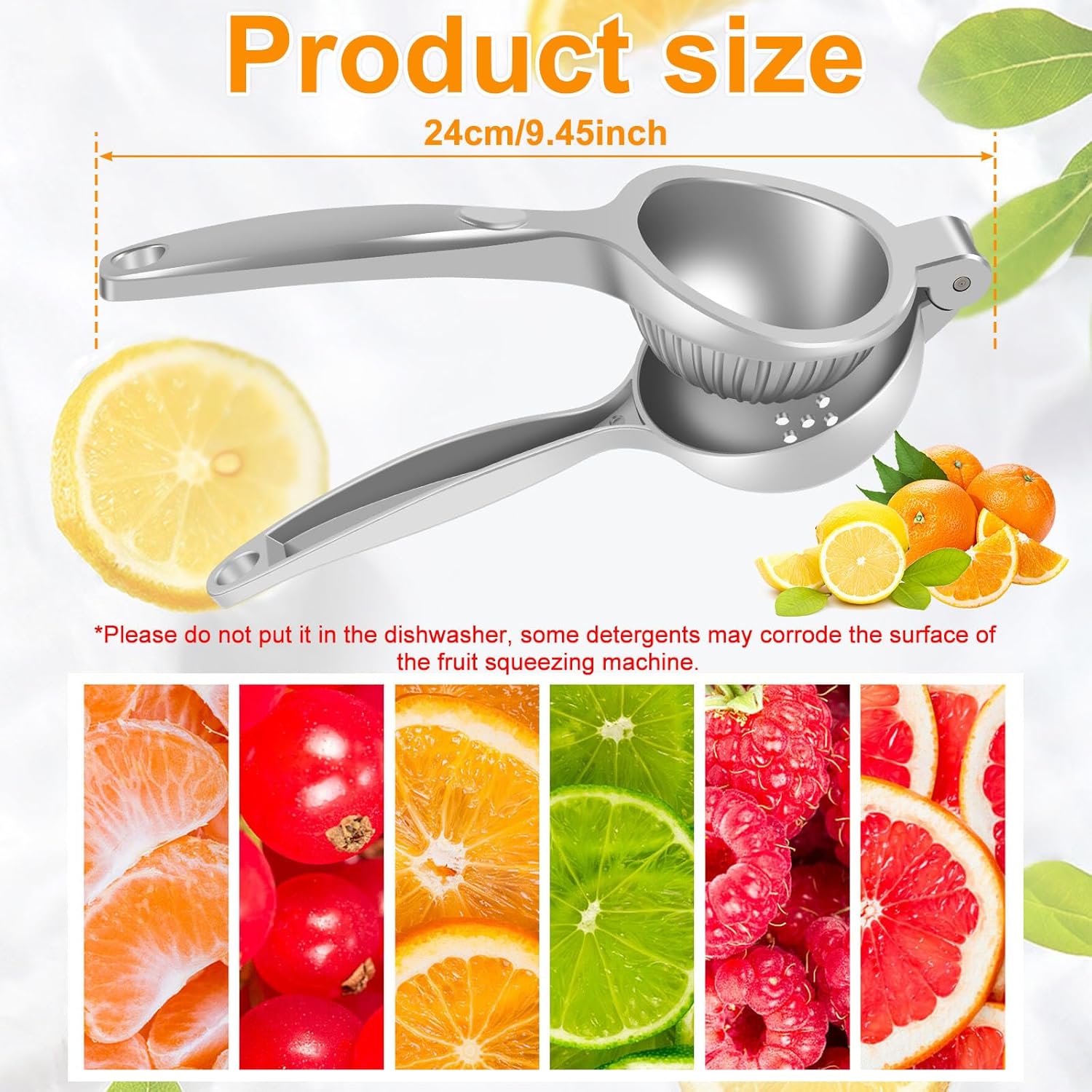 Premium Lemon Squeezer Manual Citrus Juicer Press F212