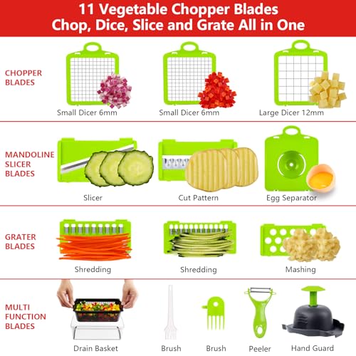 Compact Vegetable Chopper with Container K443658