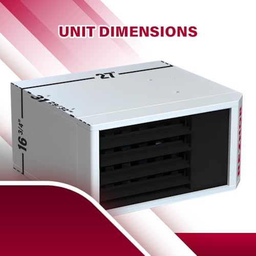 Reznor UDX-75 Unit Heater 75,000 BTU Natural Gas or Liquid Propane O424