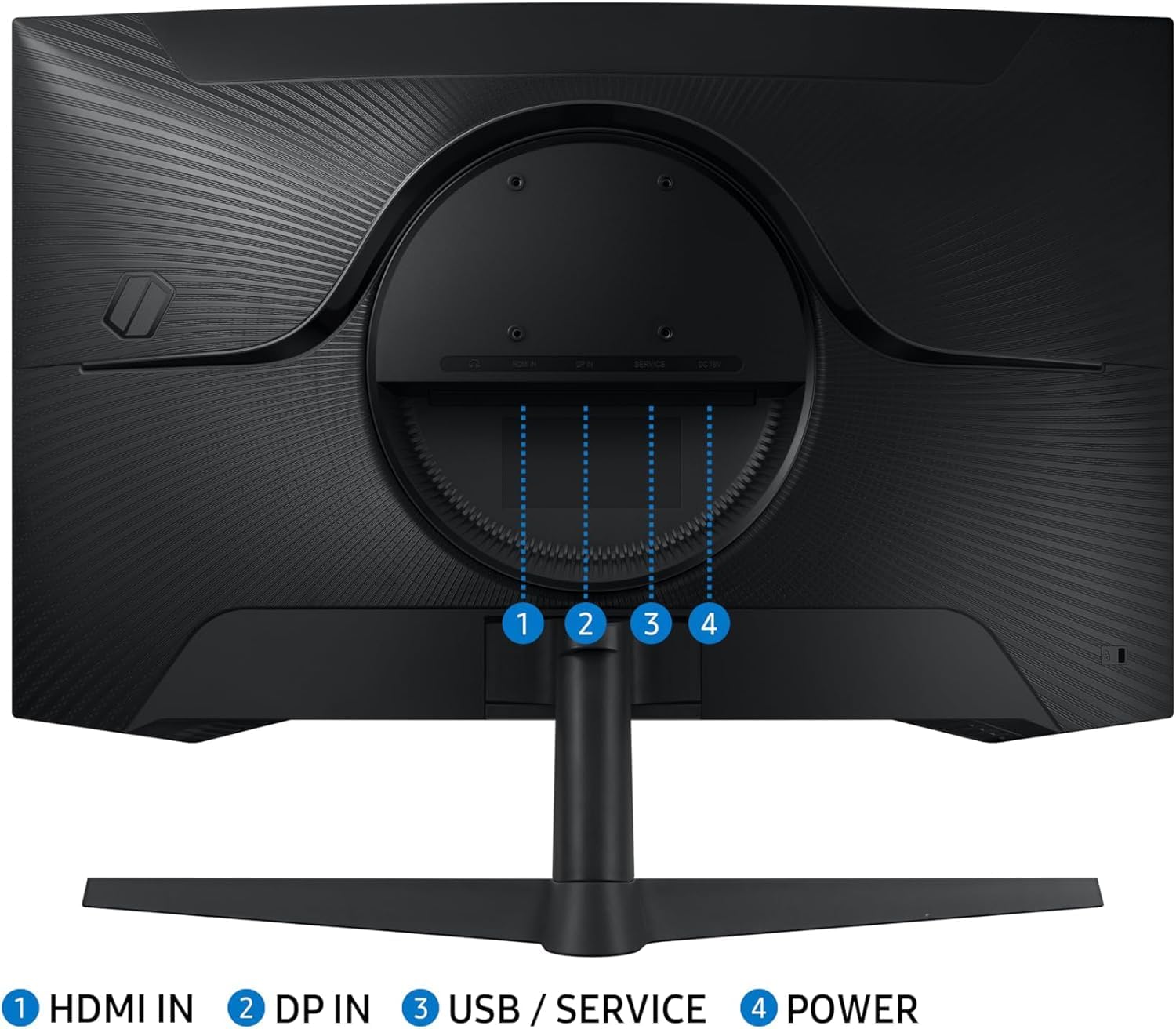 SAMSUNG 32" Odyssey G55C Curved Gaming Monitor U6767