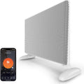 Ballu Mica Infrared Space Heaters for Indoor Use,Wifi APP Control Heater with Ditial Thermostat,24h Timer,Eco mode,Portable Standing,Wall mount,1500W Panel Electric Heaters for Indoor Use Large Room