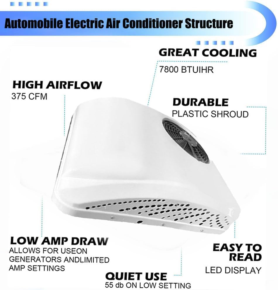 RV Rooftop Air Conditioner Heat and Cool for Trucks Motorhomes F89742