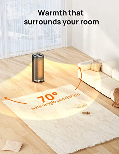 Dreo Ceramic Space Heater for Indoor Use, Portable with Thermostat G17965