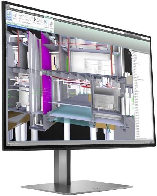 HP Z24u G3 24" WUXGA LED LCD Monitor - 16:10 - Turbo Silver