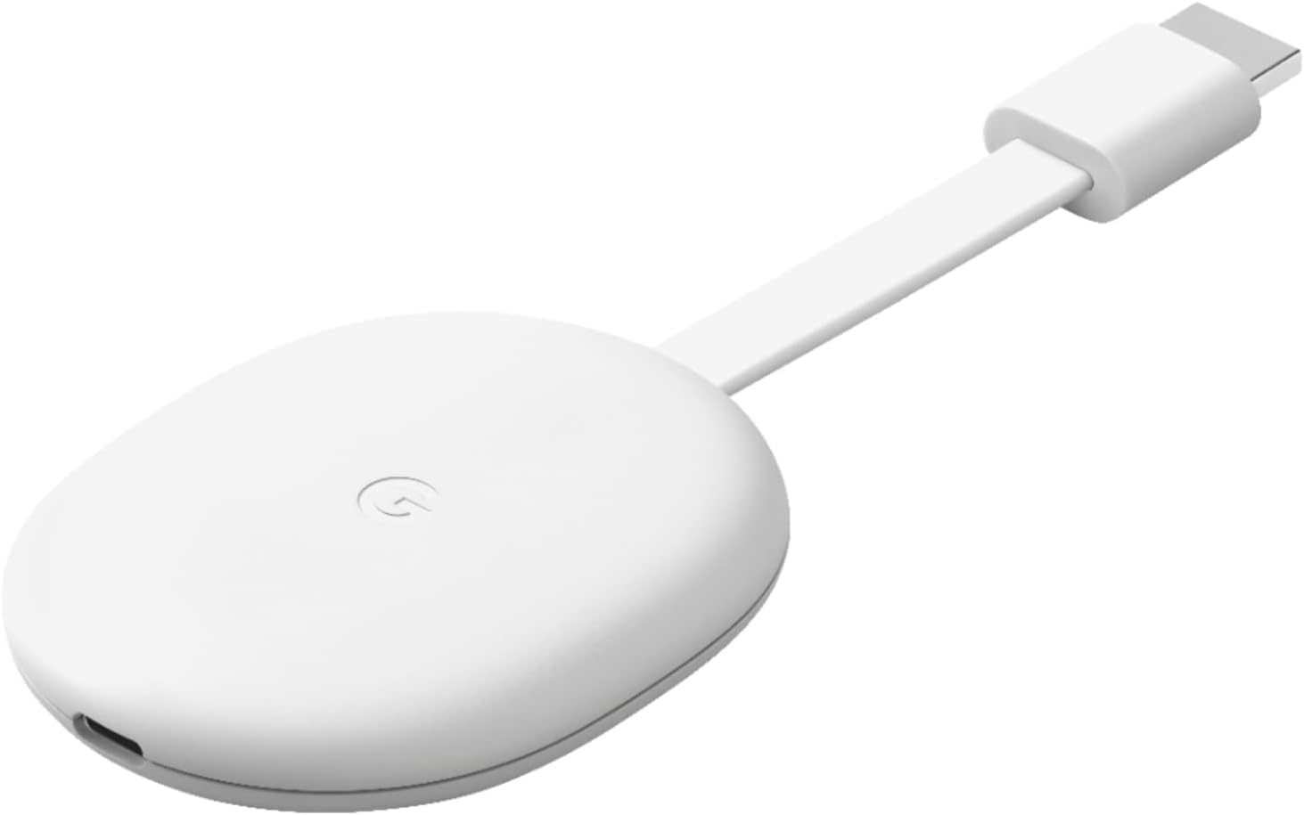 Google Chromecast with Google TV 4K HDR Streaming Media Player, Voice Search, Snow V58168