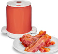 Microwave Bacon Cooker, Bacon Cooker for Microwave Oven,Splash-Proof Microwave Bacon Tray with Lid, Holds 12 Strips of Bacon, Reduces Fat by 60%, Microwave Kitchen Accessories