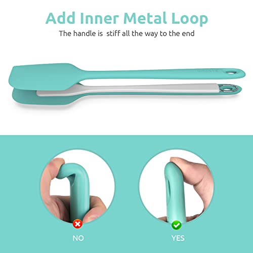 U-Taste 11.38" Silicone Baking Spatula, BPA Free Heat Resistant Kitchen Scraper X500