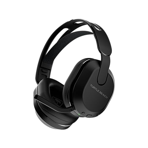 Turtle Beach Stealth 500 Wireless Amplified Gaming Headset for PC, PS5, PS4, Nintendo Switch, & Mobile – 40-Hr Battery, Bluetooth, Memory Foam Cushions, Flip-to-Mute Mic, EQ Presets