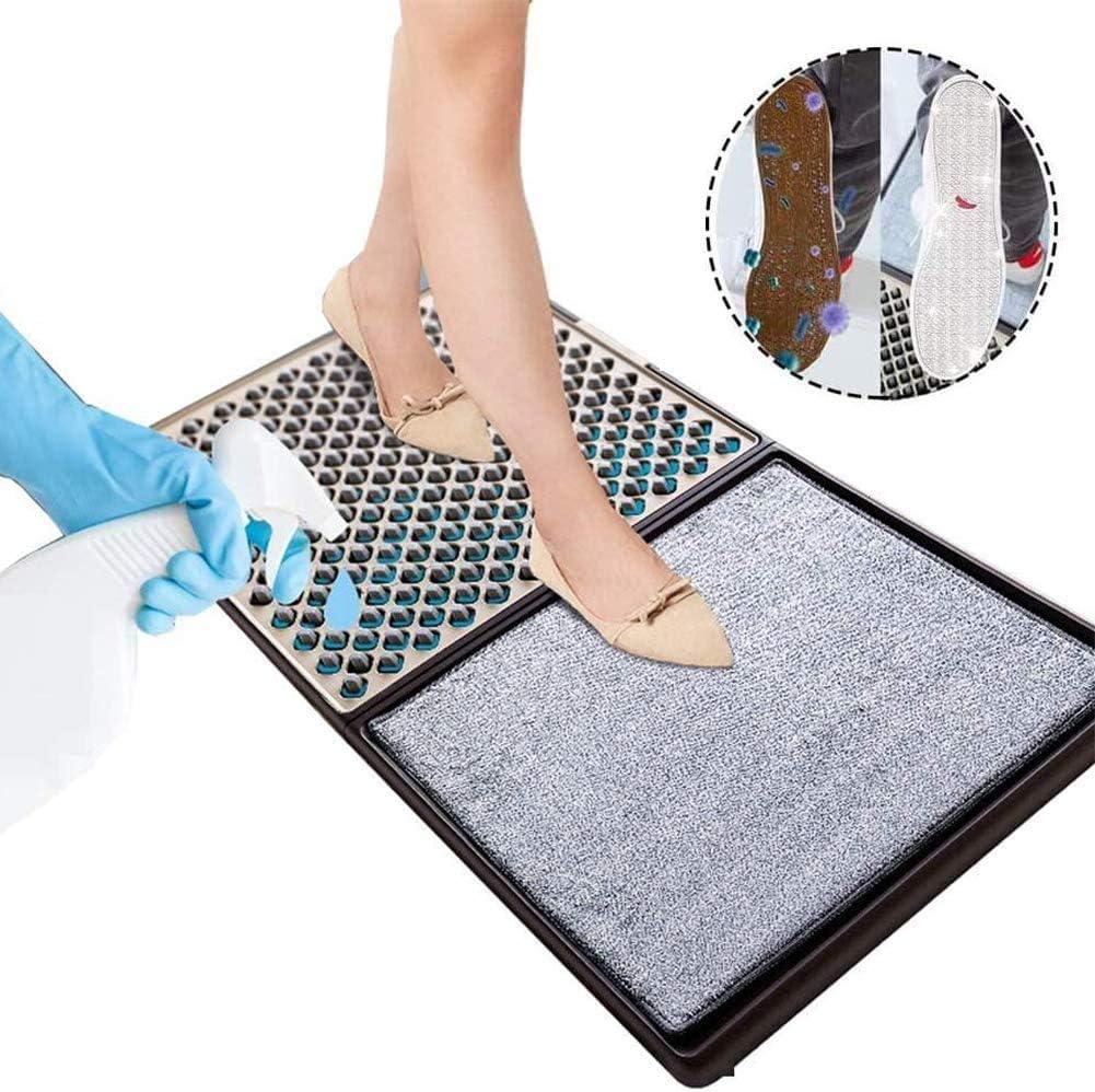 Non Slip Shoe Soles Disinfecting Floor Mat, Automatic Cleaning Household Foot Pads K7902