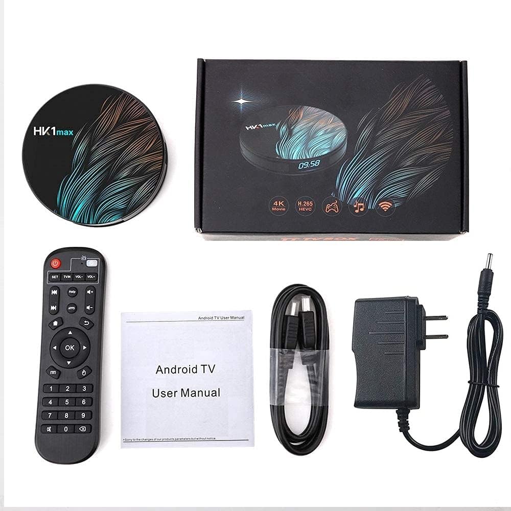 HK1 MAX Android 10.0 TV Box 4GB RAM 32GB ROM Dual WiFi 4K Set Top Box W850